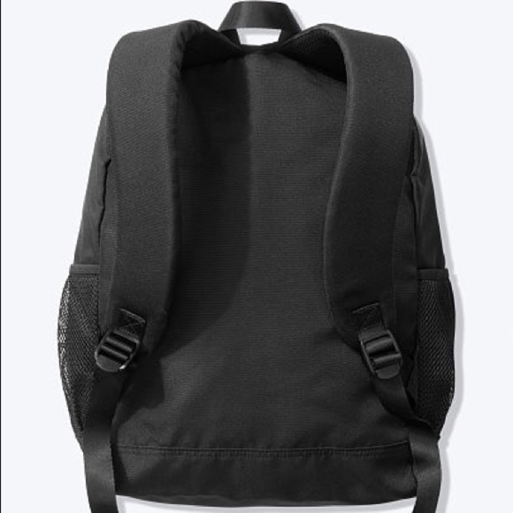 Victoria’s Secret PINK Classic Backpack Black NEW - Picture 3 of 3